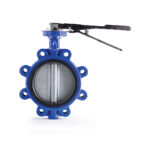 DN 80 Lug Tip 304 Klape Viton Contalı Kollu Kelebek Vana